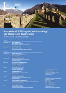 PhD Program 2014-2015